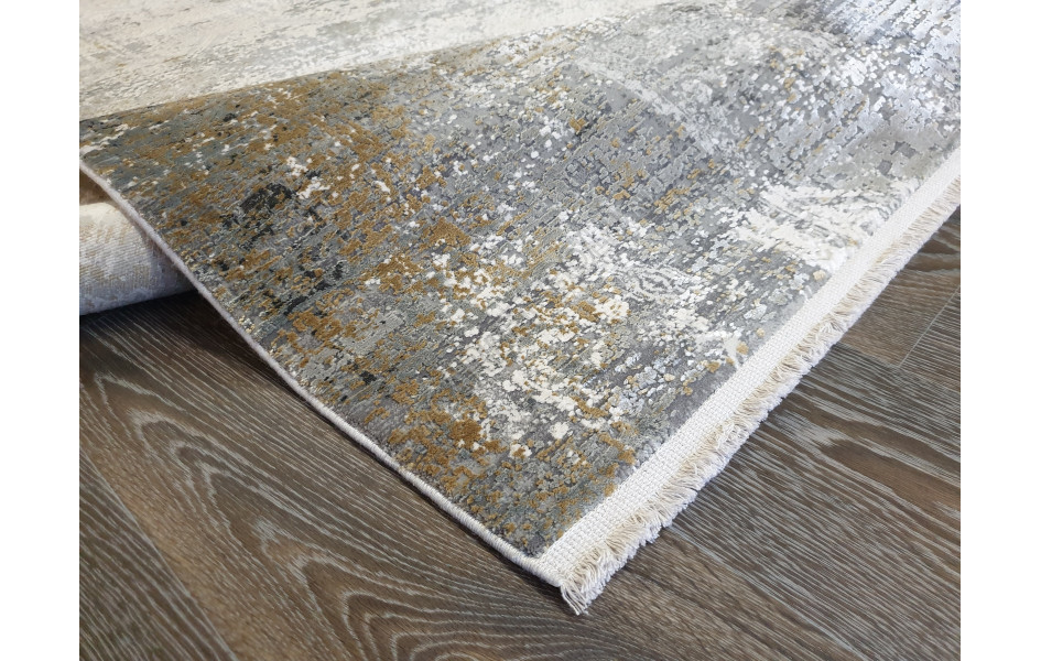 Ковер ДИЗАЙН DV001 ЦВЕТ C_D GRAY / CREAM