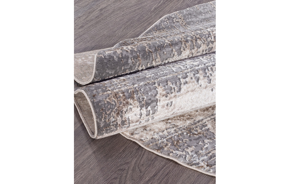Ковер 04050C - GREY / BROWN - Овал ARMINA
