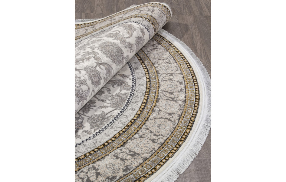 Ковер 752090 - 000 - Круг - коллекция KASHAN