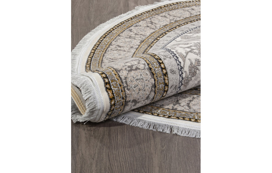 Ковер 752090 - 000 - Круг - коллекция KASHAN