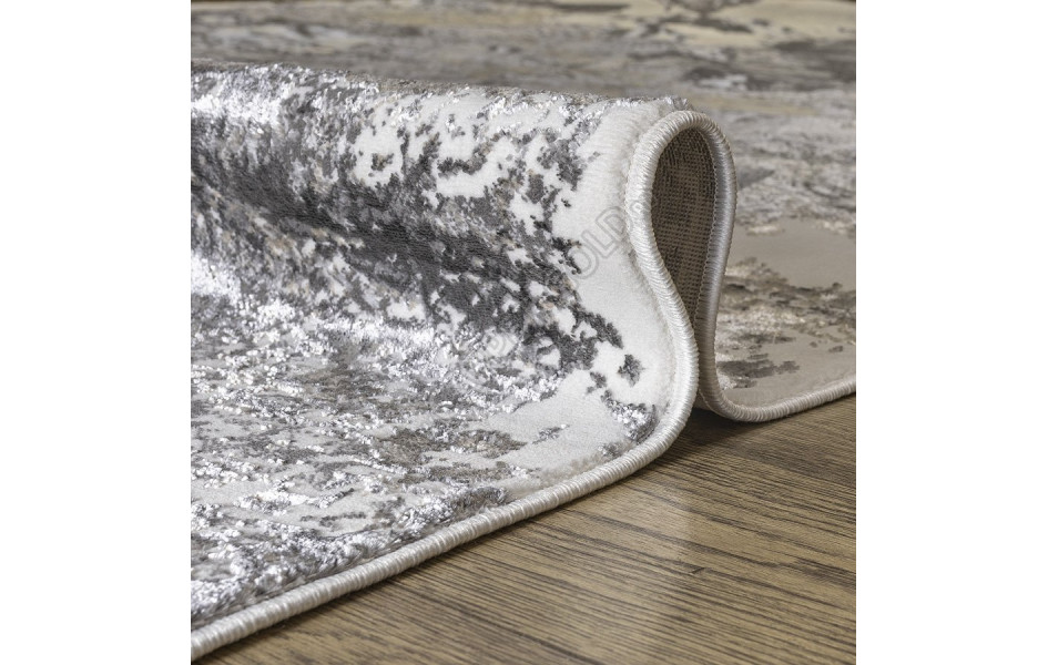 КОВРЫ ДИЗАЙН KN43A ЦВЕТ SHRNIK DARK GRAY Rich