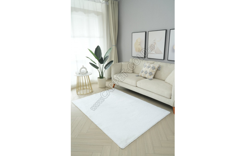Ковер PX2000 - WHITE - Прямоугольник - коллекция RABBIT